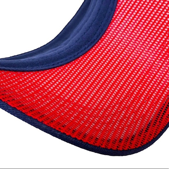 Champion Royal Blue Visor Hat OSFA Velcro Strap Mesh Bill Sports and Athletics - Picture 4 of 9